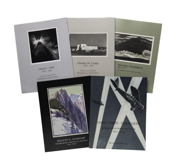 Collection of five catelogues of Praire Printmaker exhibitions